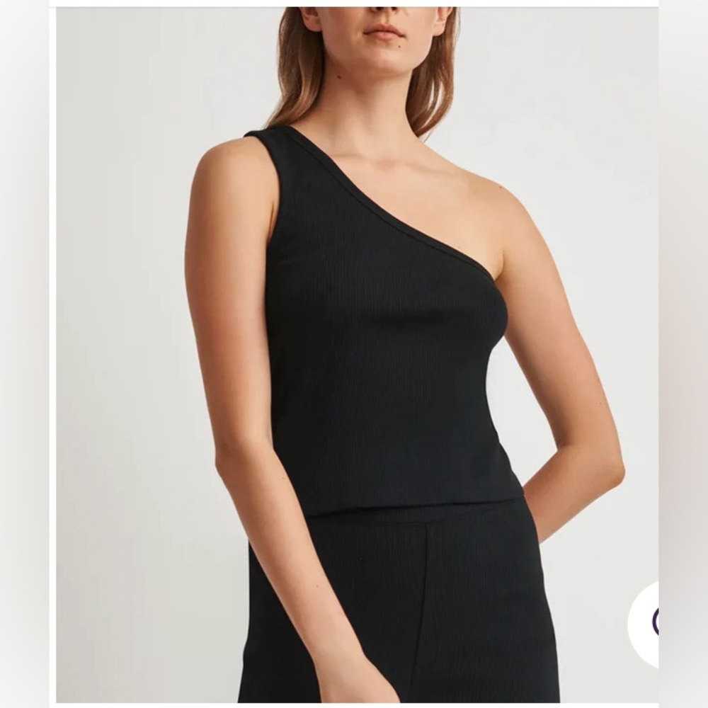 Skin Ingeborg One Shoulder Tank Top